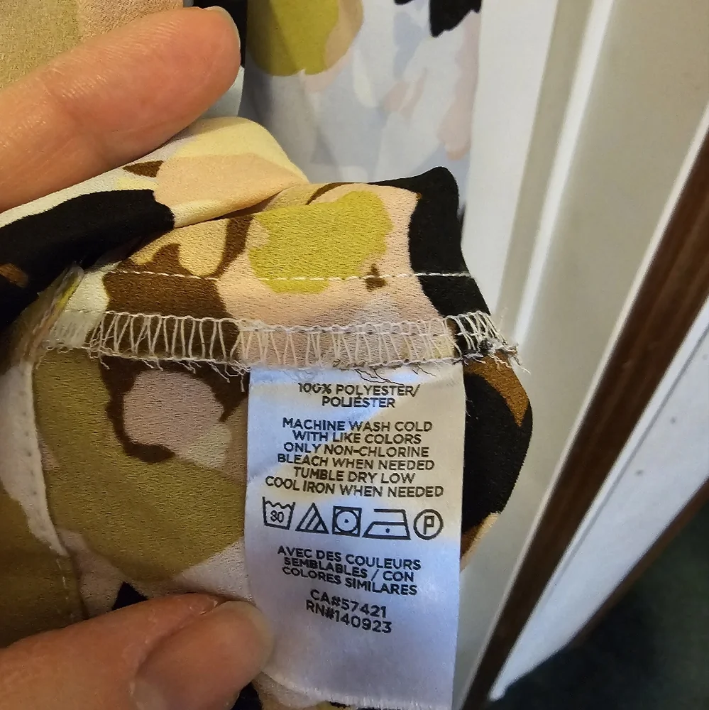 Loft Outlet Floral Print Women's Top - XL - Picture 6 of 6